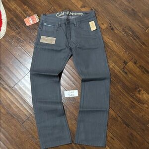 NWT Cult Of Individuality Hagen Relaxed Raw Selvedge Denim Jeans C240